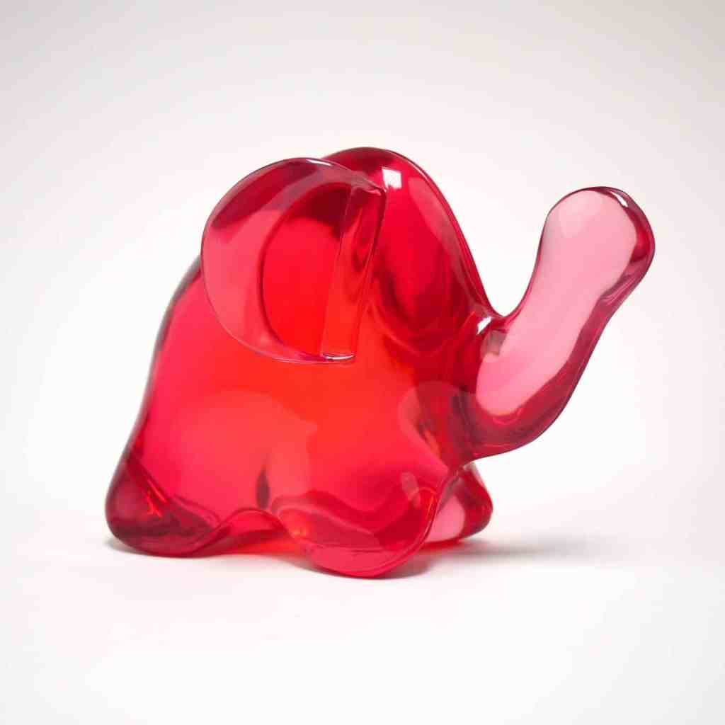 Christopher Shultz - Elephant - Luck elephant Clear pink