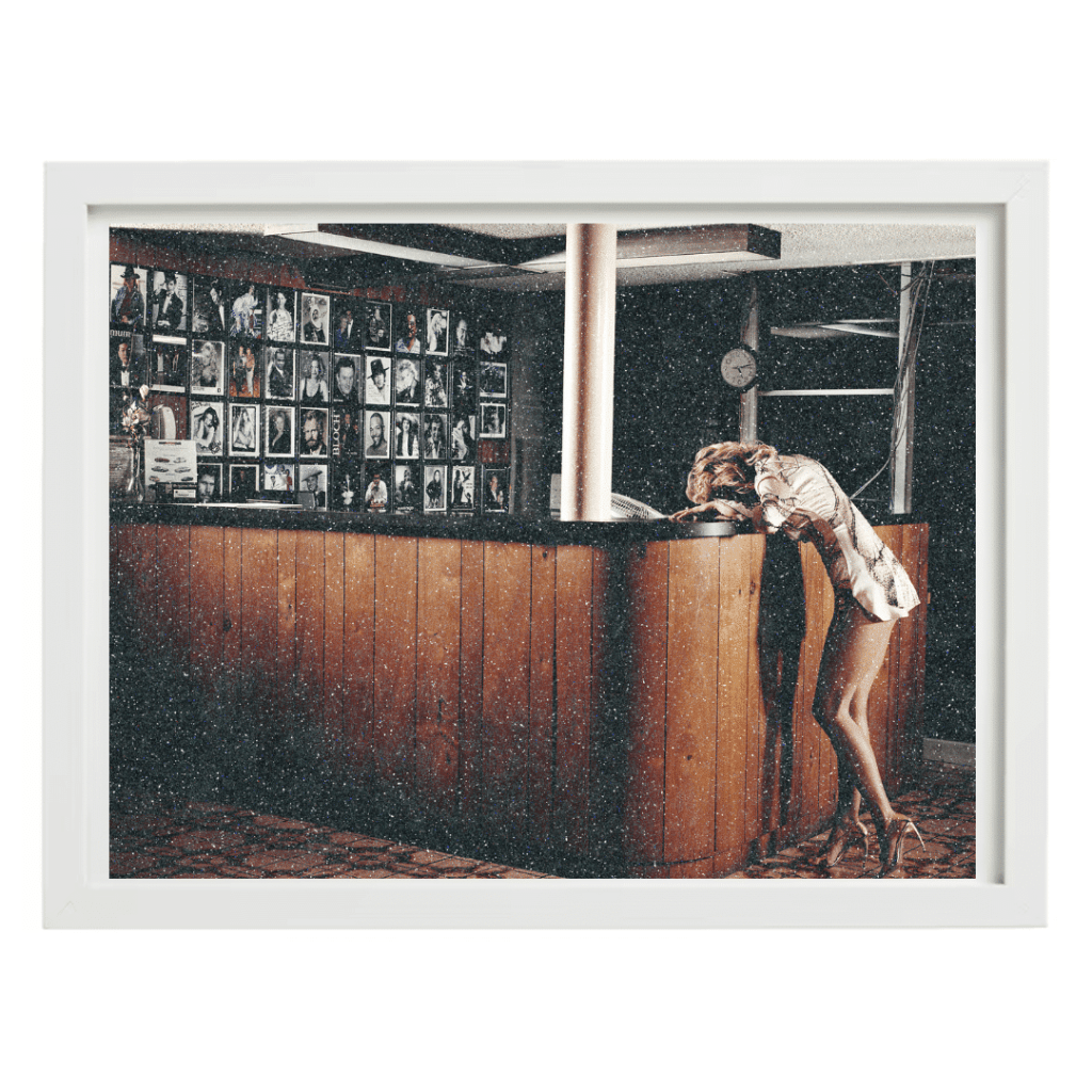 David Drebin - Movie Star framed